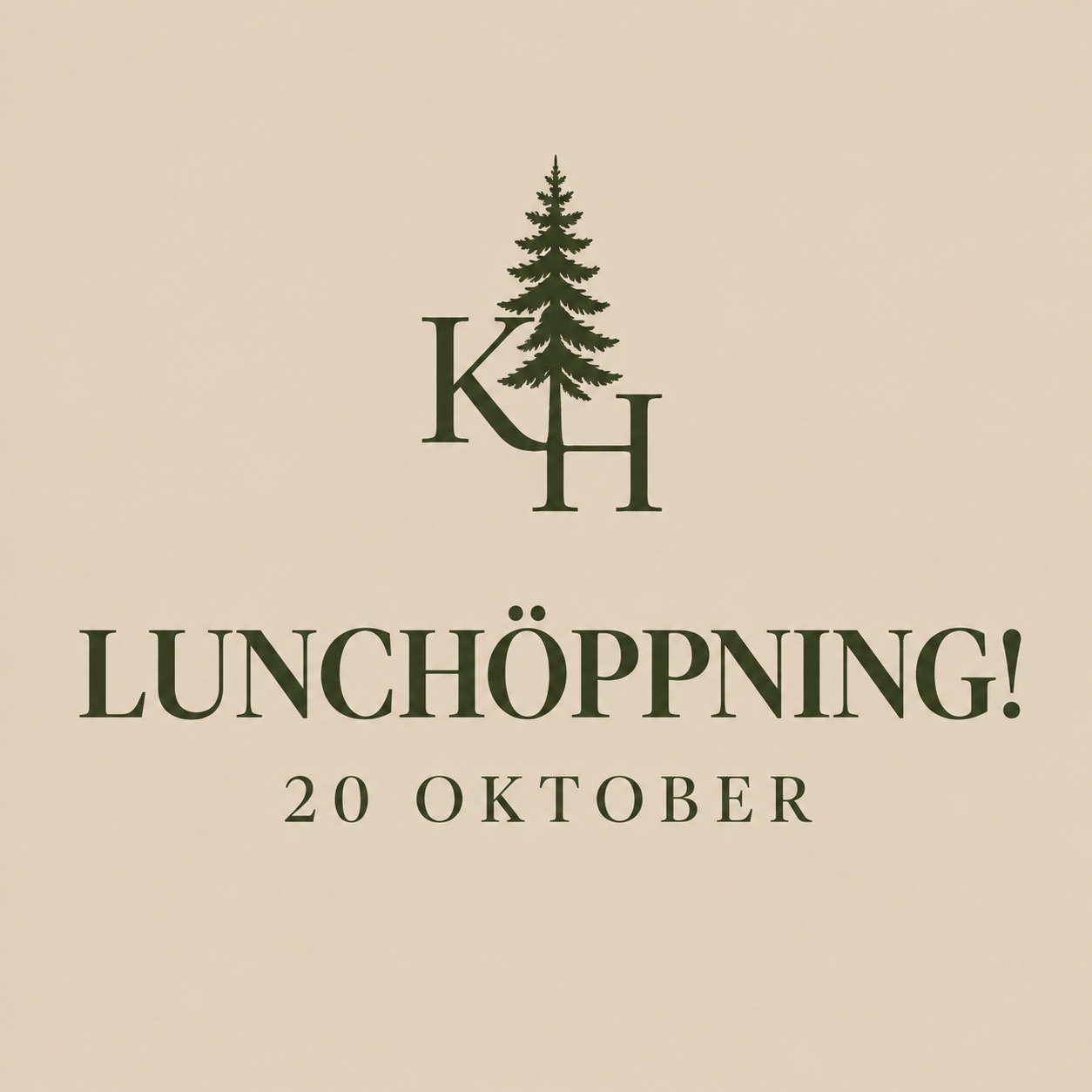 Äntligen öppnar vi för lunch – välkommen till Kungsfors Herrgård
